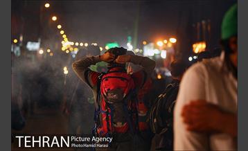 زائران اربعین حسینی در مرز شلمچه 22