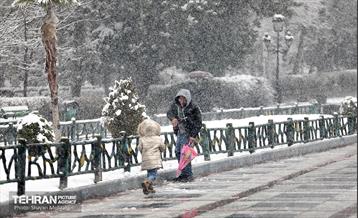 بارش برف در تهران 39