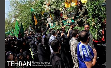 تشییع پیکر ۳تن از شهدای مدافع حرم 8