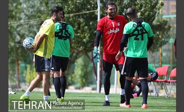 تمرین تیم ملی فوتبال 4