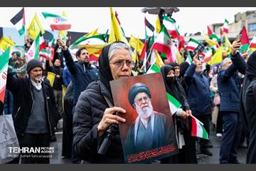 راهپیمایی روز جهانی قدس در تهران