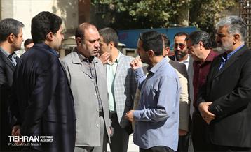 بازدید فرماندار تهران از طرح های عمرانی و خدماتی شهرداری منطقه ۱۰ 14