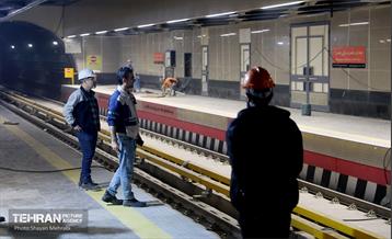 توسعه متروی تهران؛ ایستگاه شهدای هفتم تیر و میدان ولیعصر(عج) 12