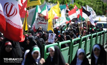 راهپیمایی روز قدس در پایتخت /۲ 10