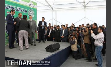 مراسم بهره برداری از پروژه زیر گذر جوادیه 20