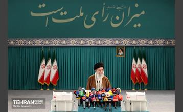 حضور رهبر انقلاب در دور دوم انتخابات مجلس شورای اسلامی 6