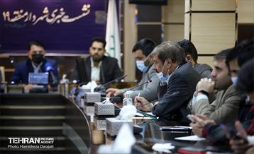 نشست خبری شهردار منطقه 19 16