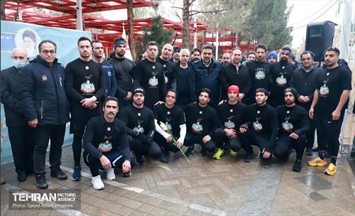 مراسم نهمین سالگرد شهدای آتش نشان حادثه ساختمان پلاسکو 1