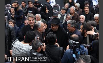 آئین وداع با استاد جمشید مشایخی 6