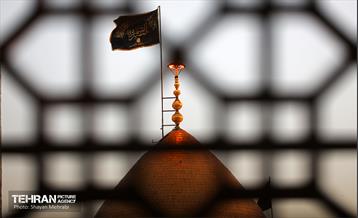 آیین تعویض پرچم گنبد حضرت عبدالعظیم الحسنی(ع) 14