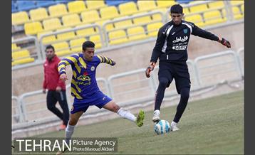 دیدار دوستانه تیم های فوتبال پرسپولیس و پارس جنوبی جم