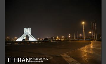 منع تردد شبانه در تهران 25