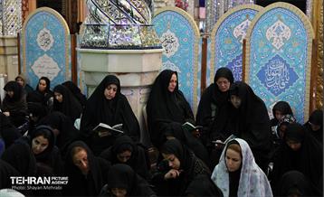 احیای شب بیست‌ویکم ماه رمضان امامزاده پنج تن لویزان 66