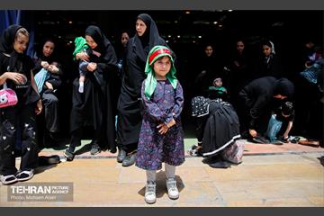 مراسم شیرخوارگان حسینی در مصلای تهران 1