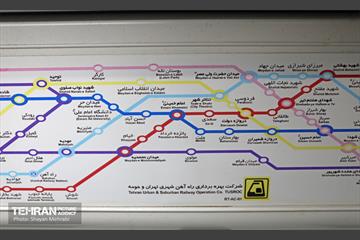 تست گرم بخش میانی خط ۶ مترو تهران 20