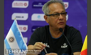 نشست خبری هفته دوم لیگ جهانی در تهران