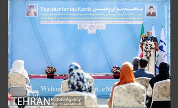 آیین کاشت نهال دوستی با حضور همسران دیپلمات مقیم ایران 15