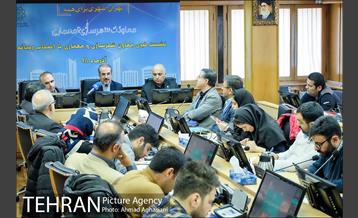 نشست خبری مهندس گلپایگانی معاون شهرسازی و معماری شهرداری تهران 11