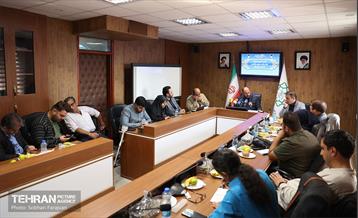 نشست خبری مدیرعامل شرکت ساماندهی صنایع و مشاغل شهر 8