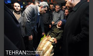 افتتاح پروژه زیرگذر استاد معین 42