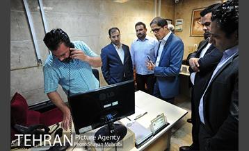 شهردار شب غلامحسین محمدی رئیس مرکز ارتباطات و امور بین الملل شهرداری تهران 3