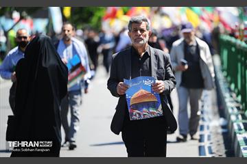 راهپیمایی روز قدس در پایتخت /۲ 5