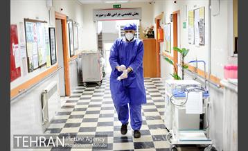 بخش بیماران کرونایی بیمارستان بوعلی 31