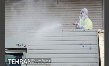 عملیات ضدعفونی معابر محله شوش  14