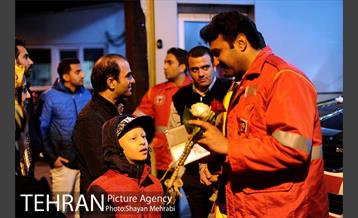 همدردی مردم با آتش نشانان-2