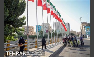 پویش سه شنبه های بدون خودرو در منطقه 8