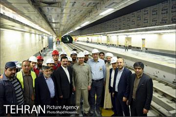 بازدید شهردار تهران از پایانه خط 6 مترو تهران -2 15
