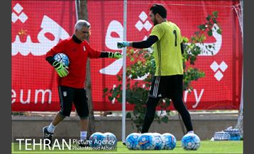 تمرین تیم ملی فوتبال 6