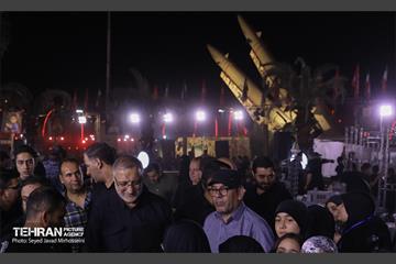 حضور شهردار تهران در سوگواره آیینی «محرم شهر» 12