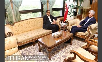 دیدار وزیر بهداشت، درمان و آموزش پزشکی با مهندس افشانی شهردار تهران 4