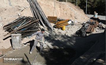 ساخت اسکان کارگری در پارک جنگلی لویزان