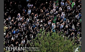 تشییع پیکر ۳تن از شهدای مدافع حرم 7