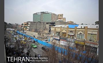 بازگشایی خیابان جمهوری پس از حادثه پلاسکو 3