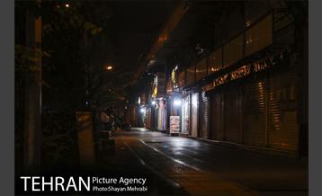 تهران بعد ار ساعت قرنطینه 14