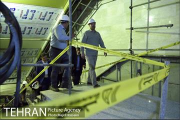 بازدید شهردار تهران از پایانه خط 6 مترو تهران -2 13
