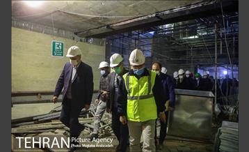 بازدید از ایستگاه مترو باقرخان 21