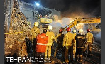 هفتمین روز آواربرداری ساختمان پلاسکو-1 14