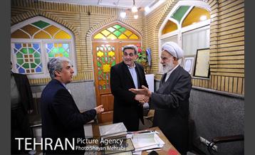 حضور شهردار تهران در مسجد ابوذر  3