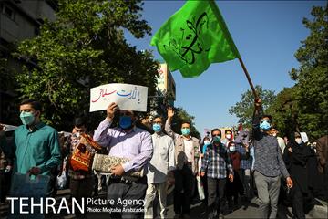 راهپیمایی نمازگزاران عید فطر 9