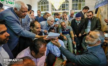 دیدار مردمی شهردار تهران با اهالی منطقه 9