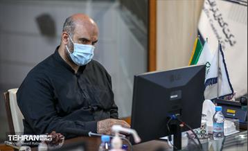 حضور شهردار تهران در مرکز کنترل ترافیک شهرداری تهران 14