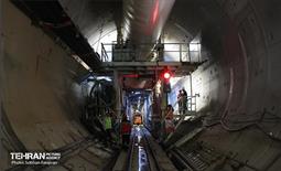 بازدید اصحاب رسانه از روند اجرایی پروژه احداث خط ۱۰ متروی تهران 26