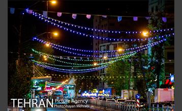 آذین بندی خیابان های تهران به مناسبت نیمه شعبان 10