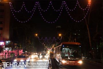 آذین بندی خیابان ولیعصر(عج) به مناسبت نیمه شعبان 20