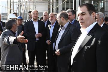 بازدید شهردار تهران از پروژه شهر آفتاب 15