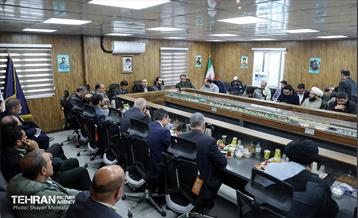 بازدید مدیرکل حوزه شهردار تهران از باغ راه حضرت زهرا(س) 30